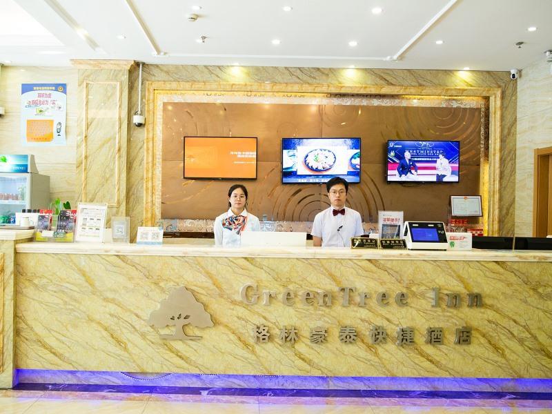 Greentree Inn Shanghai Pudong New District Shenmei East Road Express Hotel Exterior foto